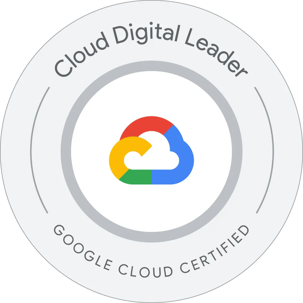 Google Cloud Digital Leader Badge
